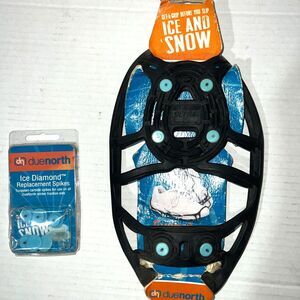 Due North Everyday G-3 Ice And Snow Shoe Cleats Spikes Traction Aids, Large New